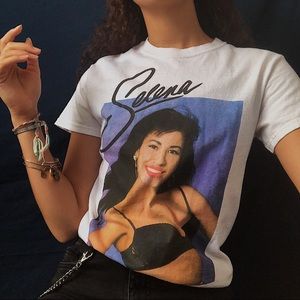 Selena White Tee